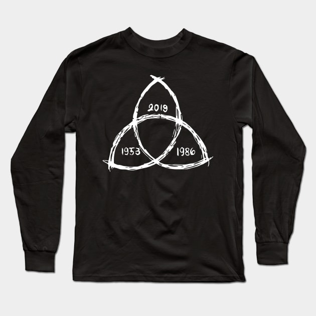 Dark 1953 1986 2019 Long Sleeve T-Shirt by RedSheep